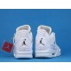 Air Jordan 4 Pure Money 308497-100 Blanc