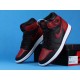 Air Jordan 1 High Banned 555088-001 Noir Rouge