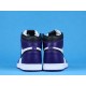 Air Jordan 1 High Court Purple 555088-500 Blanc Violet