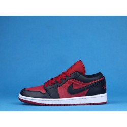 Air Jordan 1 Low Gym Red 553558-610 Rouge Noir