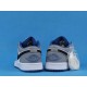 Air Jordan 1 Low True Blue Cement 553558-103 Gris Blanc